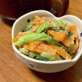 まなポコ's cooksnap of when they made 青梗菜とニンジンのごまみそサラダ.