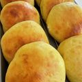 美都基's cooksnap of when they made HBで　気分はハロウィンかぼちゃパン.