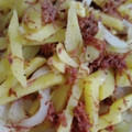 みか721's cooksnap of when they made シャキシャキポテトとコーンビーフ炒め♡.
