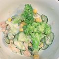 ユウキん★'s cooksnap of when they made グリーンサラダ☆給食メニュー.