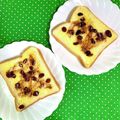 ふたごゆき's cooksnap of when they made シナモン香る♫練乳レーズントースト.