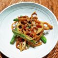 ｊｏｃｏｍｏｍｏｌａ's cooksnap of when they made れんこんといんげんのきんぴら.