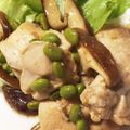 ちゃぎー's cooksnap of when they made 鶏むね肉と椎茸のレモンバター炒め.