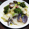 クックDOA5IC☆'s cooksnap of when they made きのう何食べた○あさりとキャベツの蒸し煮.