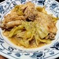 豆田茂夫's cooksnap of when they made キャベツと手羽先☆やみつき塩ごま油煮込み.