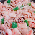 ♡ここはな♡'s cooksnap of when they made 鶏ささみとピーマンと玉ねぎのマヨ醤油炒め.