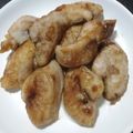黒豆丸's cooksnap of when they made 簡単！鮭の白子ＤＥフォアグラぽいソテー♪.