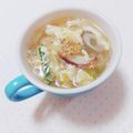 まあまま☆0403's cooksnap of when they made ねぎが甘～い。春雨たまごスープ.