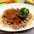 クックみゅーみゅー's cooksnap of when they made 風月風ソースを使った鉄板ビーフバター焼き.