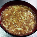 はっさく大福839's cooksnap of when they made 卵１個で。とろふわっ♪かきたま汁.