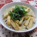どれみ０８'s cooksnap of when they made 味噌ごま大葉の＊あつあつ＊にゅうめん.