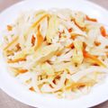 ふうはっちゃん's cooksnap of when they made 大根とニンジン油揚げのバター醤油炒め！.