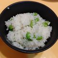 まなぁこ's cooksnap of when they made レンジで簡単！混ぜるだけ☆枝豆ごはん.