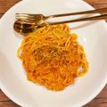 優しいうさぎちゃん's cooksnap of when they made 蟹味噌のコクがたまらん！◆カニのトマトクリームパスタ◆.