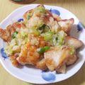 クック7R3IVR☆'s cooksnap of when they made 鶏むね肉のネギ塩だれ.