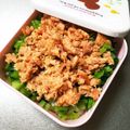 ぽっちゃりはちべい's cooksnap of when they made 焼き鮭リメイク★ジューシー甘酢鮭フレーク.
