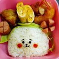たにたーに's cooksnap of when they made BT21♡簡単可愛い♡キャラ弁♡No.4.