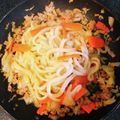 ぴくしーの台所's cooksnap of when they made 離乳食完了期☆香ばし醤油の焼きうどん.