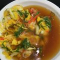 クック9P6O5D☆'s cooksnap of when they made ふわっと卵のニラ玉カニかまカニ玉.
