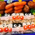 ＊マメママ＊'s cooksnap of when they made キャラ弁♪アンパンマン＆バイキンマン.