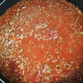 ゆきまるのママ♡'s cooksnap of when they made 簡単ミートソースの作り方♪トマト缶パスタ.