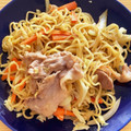 momoppo's cooksnap of when they made 和風カレー焼きそば.