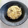 FGO☆'s cooksnap of when they made 簡単！ふんわりバターで♡きのこチャーハン.