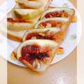 ★ぴよぴよ501★'s cooksnap of when they made 無花果と胡桃を乗せた塩あんトースト.