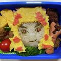 まぐだれーな's cooksnap of when they made 鬼滅の刃★煉獄杏寿郎★キャラクター弁当.