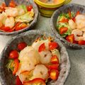 ☆たた☆'s cooksnap of when they made 【農家のレシピ】小エビのカクテルサラダ.