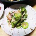 りゅー✩'s cooksnap of when they made きのことキュウリの梅和え.
