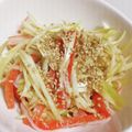 みそじ(50)'s cooksnap of when they made マコモダケとカニカマの中華サラダ.
