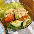 ema0914's cooksnap of when they made アボカドとキュウリとトマトの簡単サラダ.