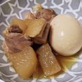 hitomi_y's cooksnap of when they made がっつり美味しい♪鶏・大根・蒟蒻の煮物.
