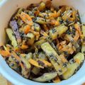 トモコ。。's cooksnap of when they made 【簡単常備菜】☆薩摩芋と人参の金平☆.