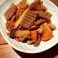 胃袋わっしょい's cooksnap of when they made 豚とごぼうとこんにゃくの煮物.
