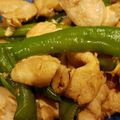 たけちゃき's cooksnap of when they made 鶏ムネ肉と万願寺唐辛子のおかかポン酢炒め.