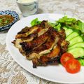 Vöglein's cooksnap of when they made 本格タイ風焼き鳥✦ガイヤーン✦.