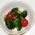 もぐ・ω・くま's cooksnap of when they made ブロッコリーとミニトマトのおかか和え.