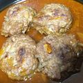 ☆hiroppy☆'s cooksnap of when they made 電気圧力鍋で本格！煮込みハンバーグ.