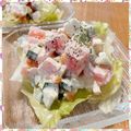 nakamucchi's cooksnap of when they made トマトとクリームチーズのサラダ.