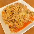 ★りなんち★'s cooksnap of when they made 簡単＊シンプルな豚キムチの玉ねぎ入り.