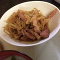 アヤノーリ's cooksnap of when they made 千切り大根とベーコンのうま煮.