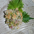 クック1WVJEK☆'s cooksnap of when they made おつまみ●あじのたたきすぎ、ほぼなめろう.