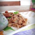 inyako's cooksnap of when they made 簡単美味！新玉ねぎと卵のソース炒め.