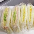 ★みっさ★'s cooksnap of when they made 我が家のお弁当☆サンドイッチ♪.