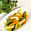 にきけん's cooksnap of when they made 小松菜のシャンタン炒め.