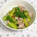 ゆづキッチン's cooksnap of when they made きゅうりと豚ばら肉の中華サラダ.