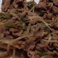 ヨシヨッシー's cooksnap of when they made 牛肉とピーマンのオイスター炒め.