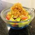 わか★'s cooksnap of when they made トマトとアボカドのたっぷり玉葱ドレサラダ.